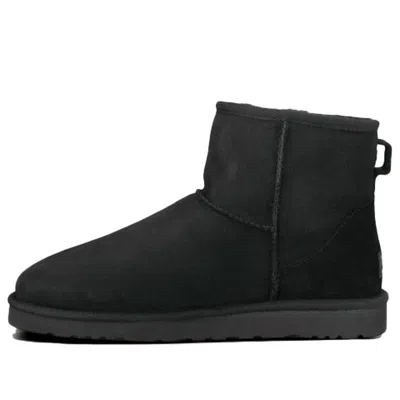 Ugg Classic Mini Fleece Lined Snow Boots Black
