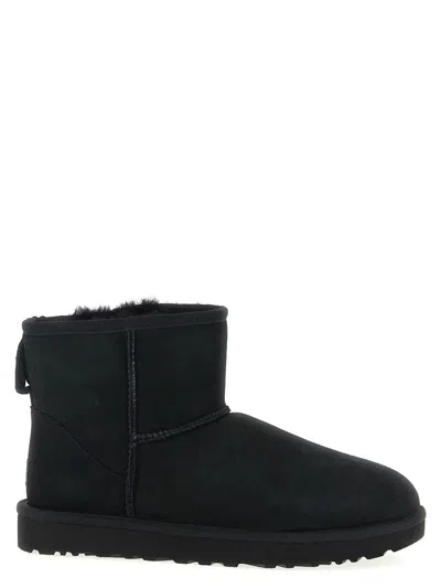 Ugg 'classic Mini Ii' Ankle Boots In Black