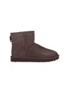 Ugg Dark Brown Classic Mini Boots In Brown