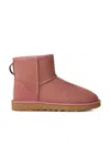 Ugg "classic Mini Ii" Ankle Boots In Pink