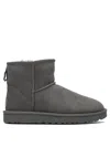 Ugg Rear Pull-ring Snow Boots In Gray