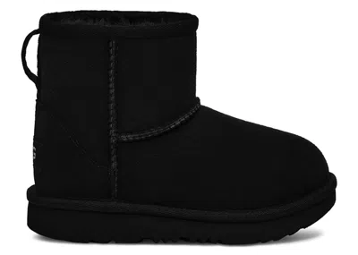 Pre-owned Ugg Classic Mini Ii Boot (toddler) Sneakers In Black