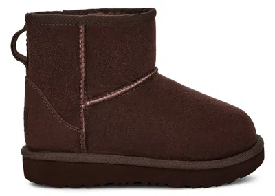 Pre-owned Ugg Classic Mini Ii Boot (toddler) Sneakers In Burnt Cedar