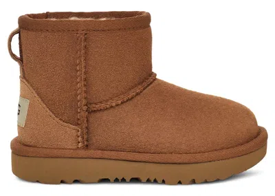 Pre-owned Ugg Classic Mini Ii Boot (toddler) Sneakers In Chestnut