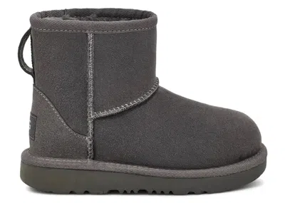 Pre-owned Ugg Classic Mini Ii Boot (toddler) Sneakers In Grey