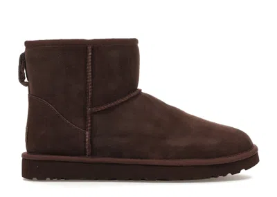 Pre-owned Ugg Classic Mini Ii Boot (women's) Sneakers In Burnt Cedar