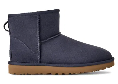 Pre-owned Ugg Classic Mini Ii Boot (women's) Sneakers In Dark Indigo In Purple