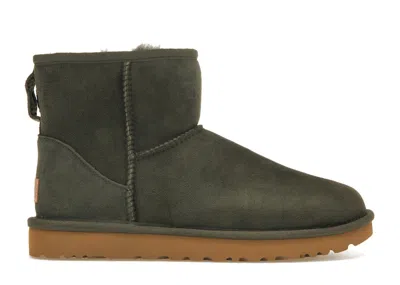 Pre-owned Ugg Classic Mini Ii Boot (women's) Sneakers In Forest Night
