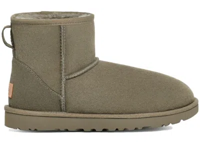 Pre-owned Ugg Classic Mini Ii Boot (women's) Sneakers In Moss Green