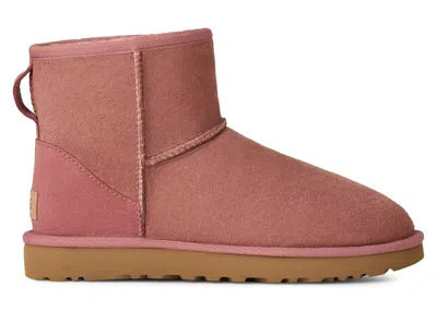 Pre-owned Ugg Classic Mini Ii Boot (women's) Sneakers In Pink Dawn