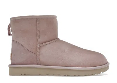 Pre-owned Ugg Classic Mini Ii Boot (women's) Sneakers In Rose Grey