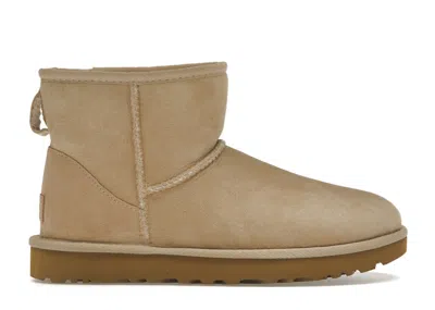 Pre-owned Ugg Classic Mini Ii Boot (women's) Sneakers In Sand
