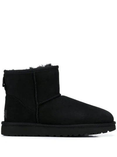 Ugg Classic Mini Ii Booties In Black