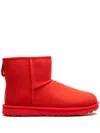 Ugg Classic Mini Ii "cherry Pie" Boots In Red