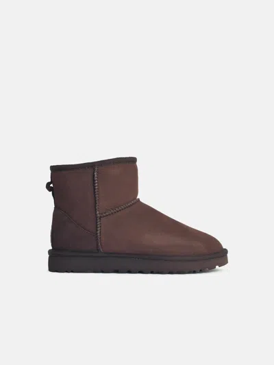 Ugg 'classic Mini Ii' Cocoa Suede Boots In Brown