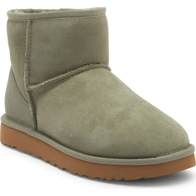 Ugg Classic Mini Ii Genuine Shearling Lined Boot In Shaded Clover