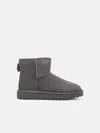 Ugg Rear Pull-ring Snow Boots In Gray