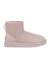 Ugg Classic Mini Ii Logo-patch Ankle Boots In Multicolor