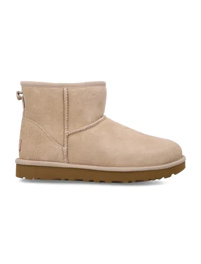 Ugg Classic Mini Ii Slip-on Boots For Everyday Comfort In Neutral