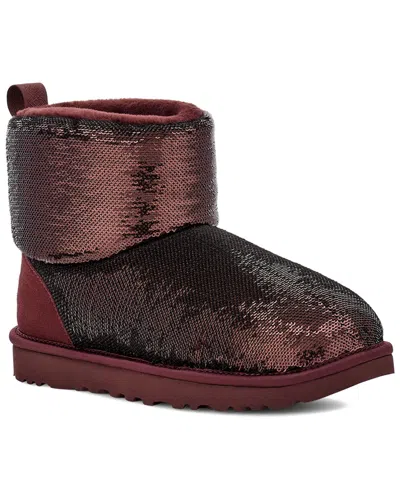 Ugg Classic Mini Mirror Ball Classic Boot In Purple