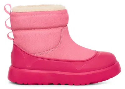 Pre-owned Ugg Classic Mini Mod Boot (kids) Sneakers In Sachet Pink/berry