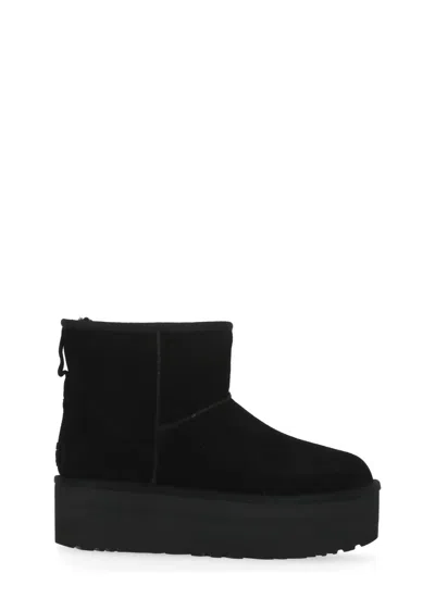 UGG CLASSIC MINI PLATFORM ANKLE BOOTS