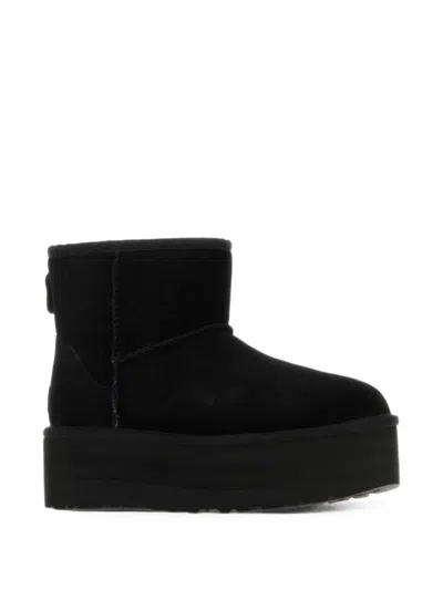 UGG CLASSIC MINI PLATFORM ANKLE BOOTS