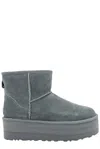 UGG UGG CLASSIC MINI PLATFORM ANKLE BOOTS