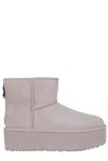 UGG UGG CLASSIC MINI PLATFORM ANKLE BOOTS