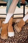 Ugg Classic Mini Platform Boot In Chestnut, Women's At Urban Outfitters