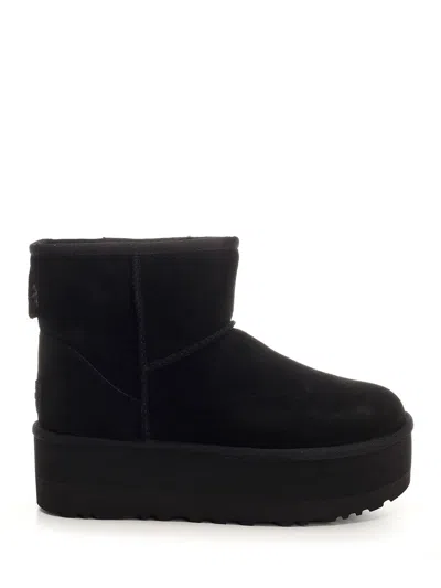 Ugg Classic Mini Platform Boots In Black