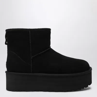 UGG CLASSIC MINI PLATFORM BOOTS BLACK