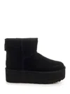 Ugg Australia Classic Mini Platform Boots In Black
