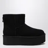 Ugg Classic Mini Platform Boots Black In Multi
