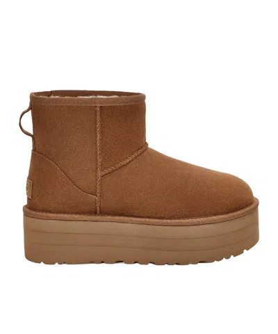 Ugg Classic Mini Platform Boots In Brown