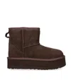 Ugg Classic Mini Platform Boots In Brown