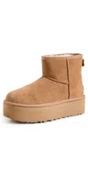 Ugg Classic Mini Platform Boots Chestnut In Chestnut