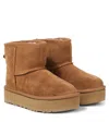 Ugg Girls  Classic Mini Platform In Brown