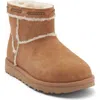 Ugg ® Classic Mini Shearling Braid Trim Boot In Brown