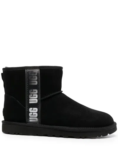 UGG CLASSIC MINI SIDE LOGO BOOTS