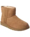 Ugg Mini Classic Ii Suede Ankle Boots In Brown