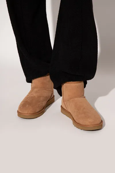 Ugg ‘classic Mini' Snow Boots In Brown