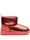 Ugg Classic Mini "starfish Pink" Boots In Pink