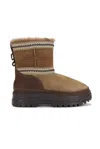 Ugg 44mm Classic Mini Trailgrazer Boots In Hickory