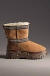 Ugg 44mm Classic Mini Trailgrazer Boots In Beige