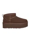 Ugg Classic Ultra Mini Womens Platform Boot In Brown