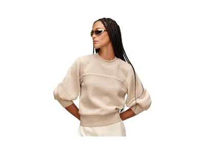 Ugg Classic Puff Sleeve Top In Brown