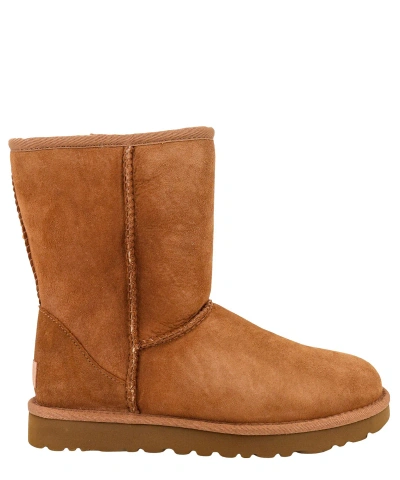 Ugg Classic Short Ankle Boots In Beige