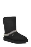 Ugg ® Classic Short Crescent Bootie In Black