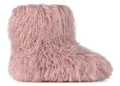 Pre-owned Ugg Classic Short Fluff Momma Boot (women's) Sneakers In Fawn In Brown